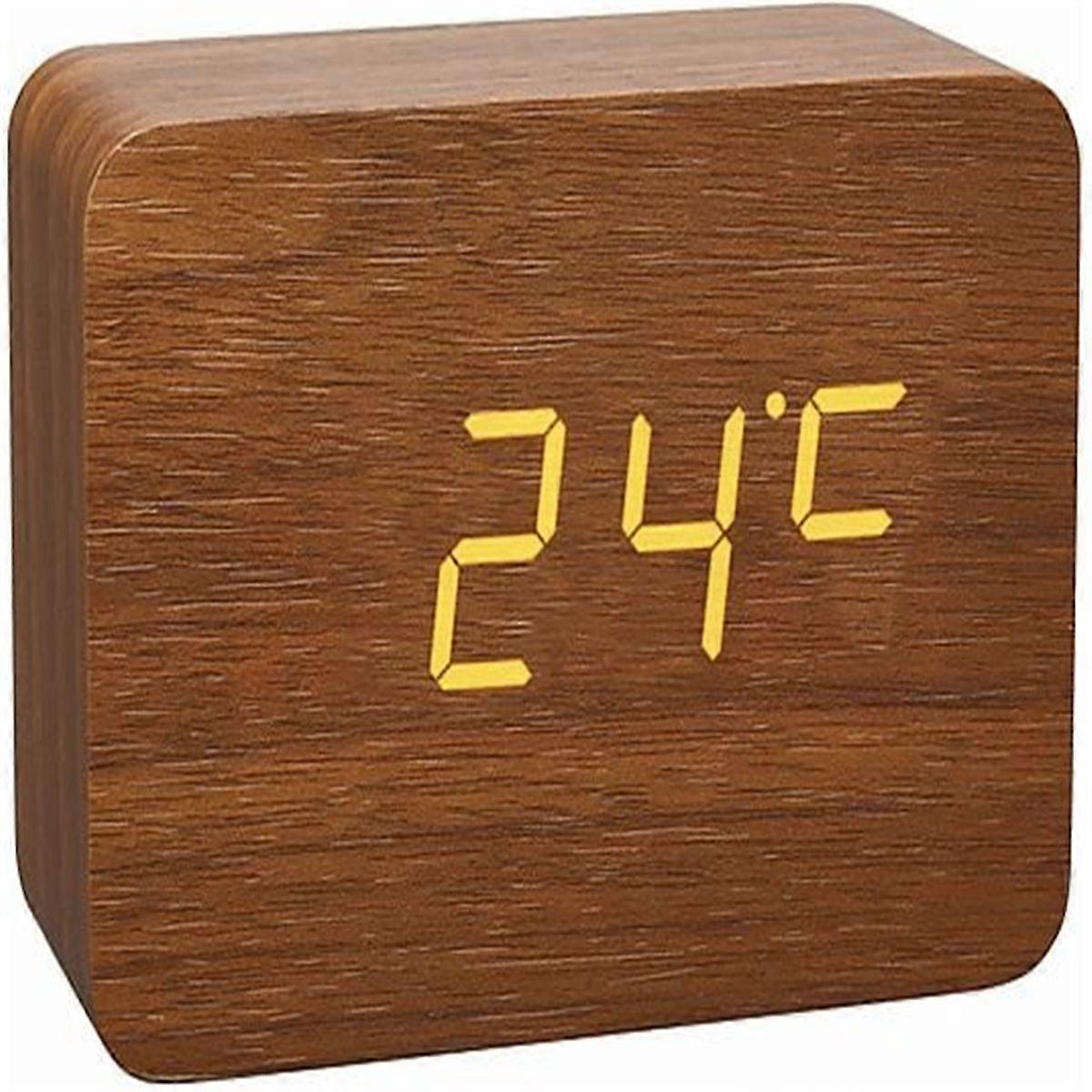 Digital Desktop Alarm Clock Display Time Temperature Date With WakeUp Reminder Function