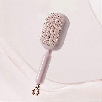 Comb Female Airbag Comb Fluffy Cranial Top Retractable Air Cushion Comb One-click Scalp Cleansing Massage Hair Comb