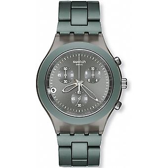 R.swatch full-blooded smoky gray watch for Unisex Analog Quartz SVCM4007AG