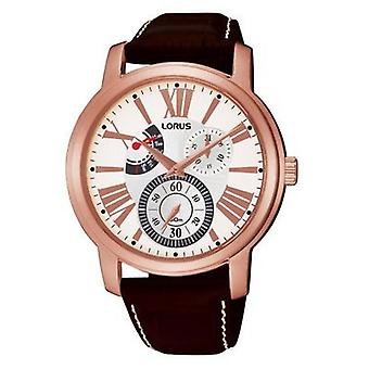 Lorus Watches Watch for Unisex Analog Quartz with Cowhide Bracelet RP824AX