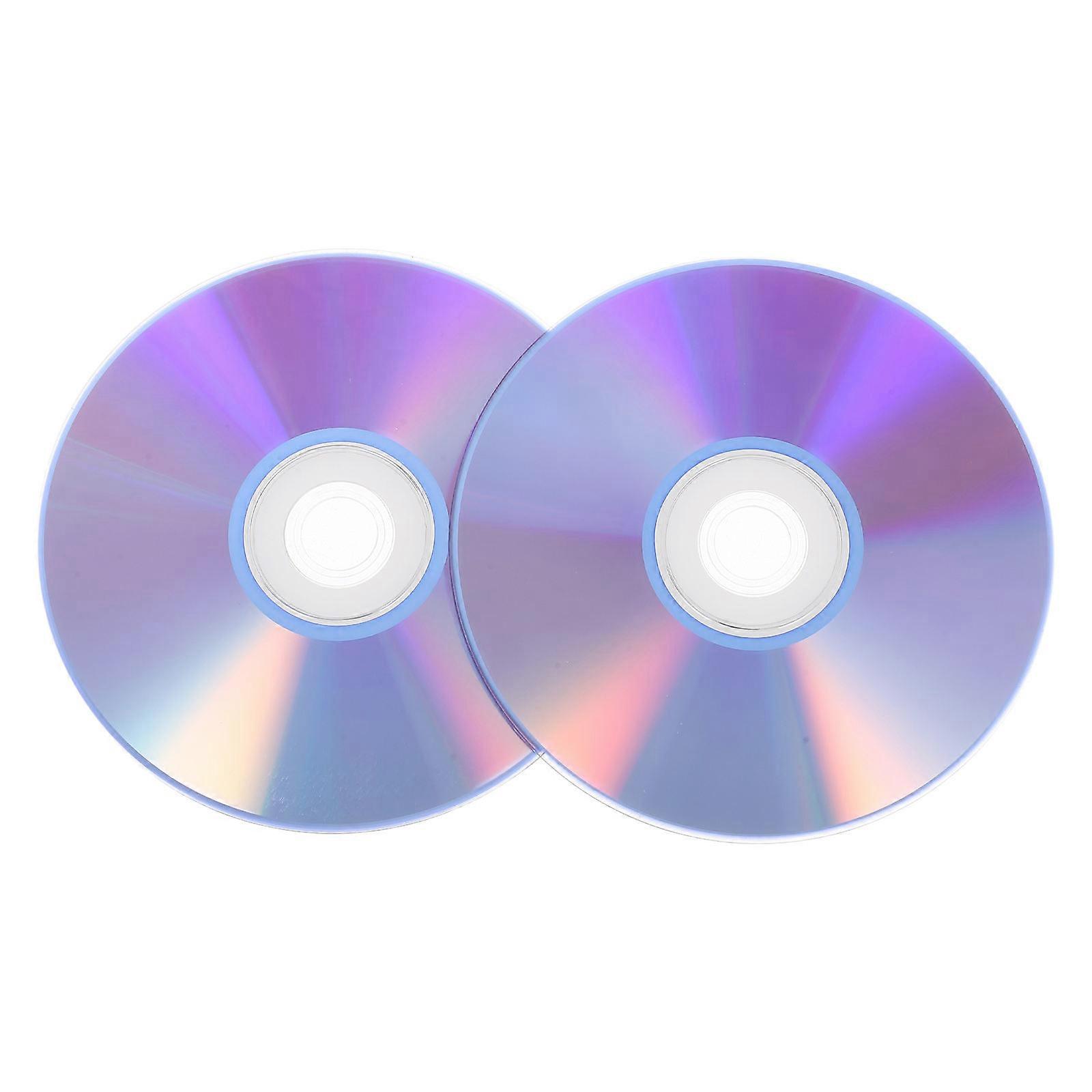 Blank Cd Discs for Audio Recording with 2Pcs Writable Media for Backup