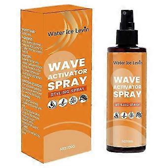 Wave Activator Styling Spray for Curly Hair 100ml Frizz Control with Ginger Root and Coconut Oil-jry
