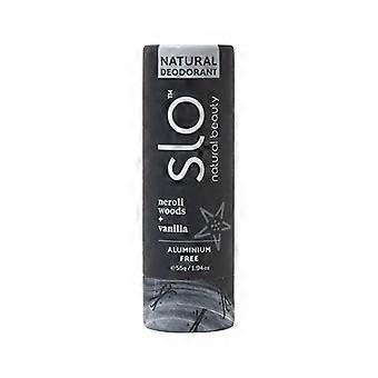 Slo Natural Beauty Natural Deodorant Stick Neroli Woods + Vanilla 55g