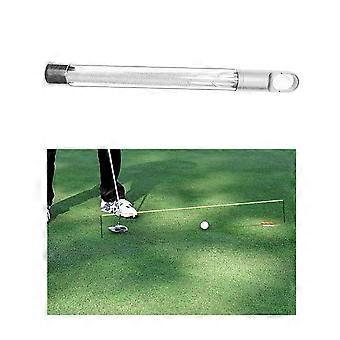Golf-putningsguide - snor til justering - 3 meter, træningshjælp.