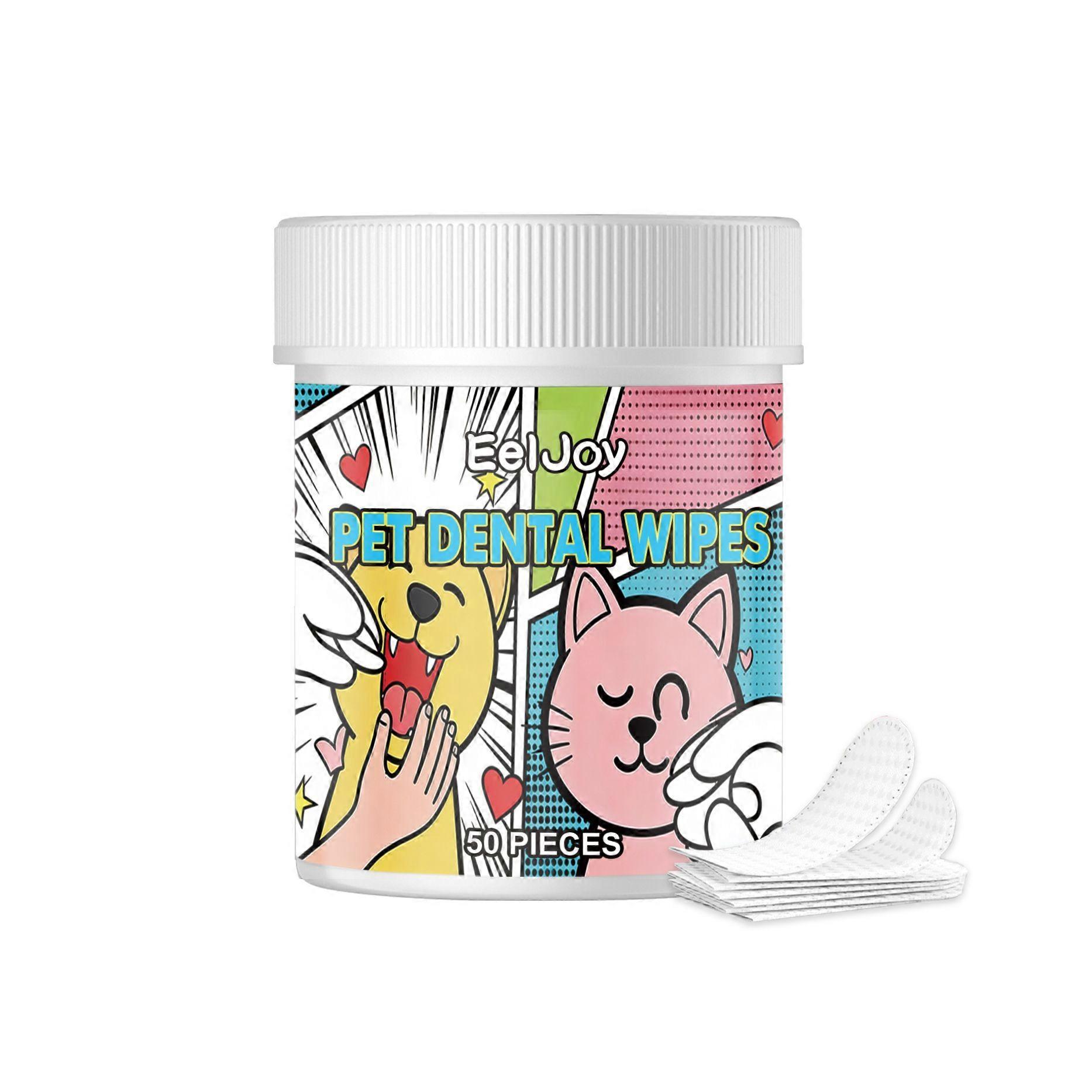 EELJOY Pet Dental Wipes