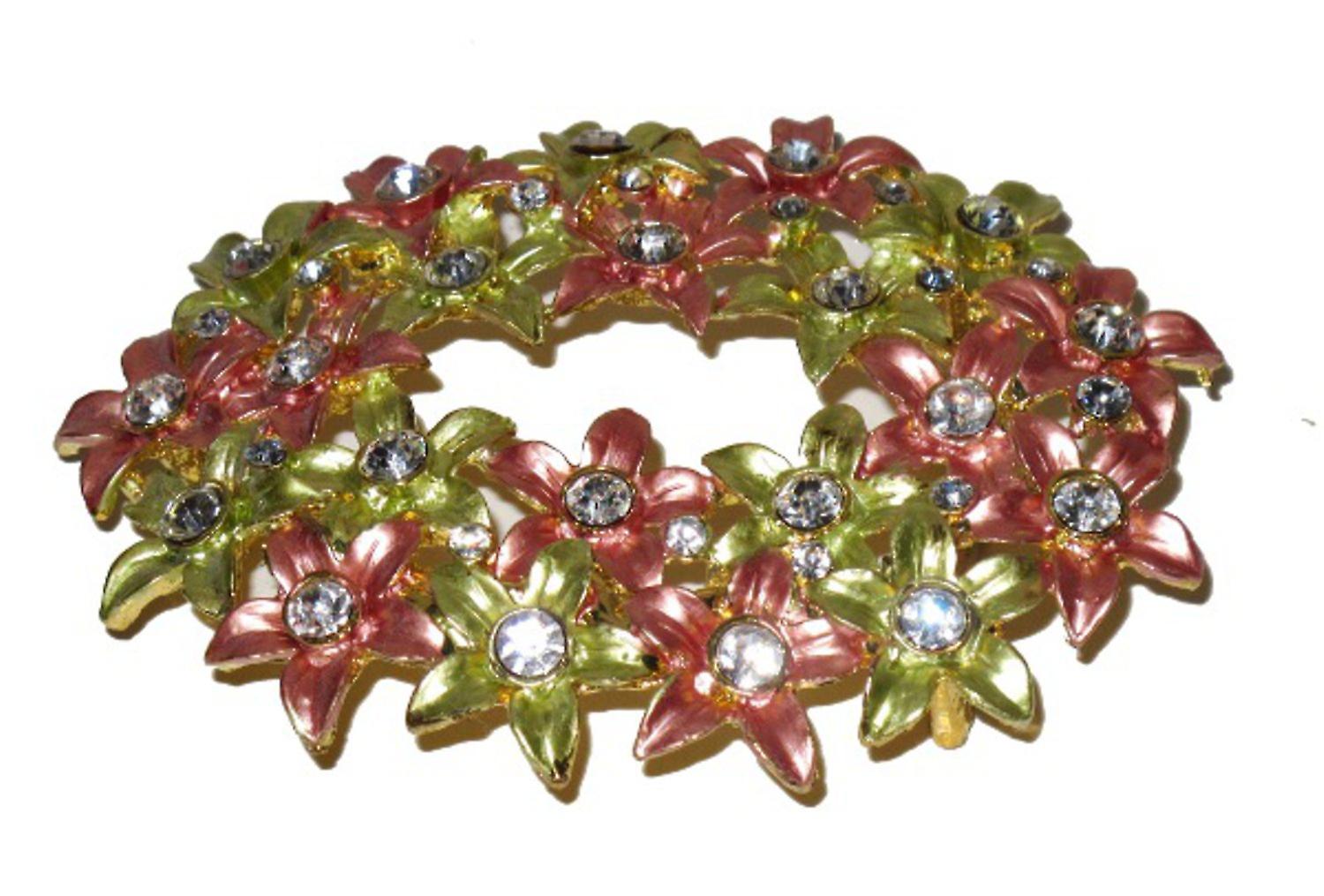 Belt buckle - Flowers