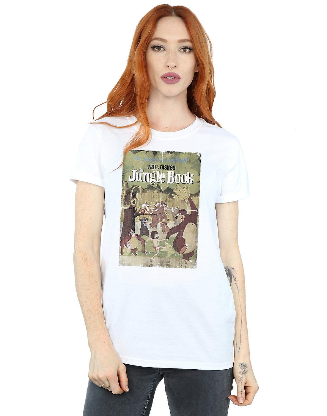 الغابة كتاب صديقها ديزني للمرأة ملصق الرجعية تناسب القميص