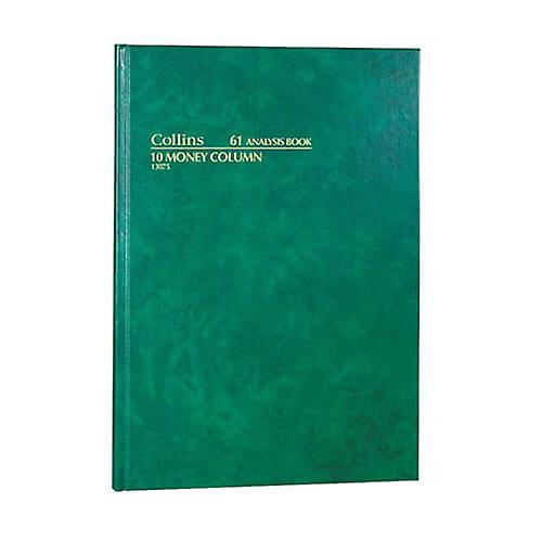 10 MONEY COLUMN Collins Analysis Book Organise Transactions Accounts 61 Series
