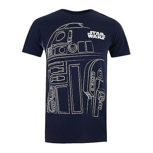 Star Wars Boys R2-D2 Outline T-Shirt