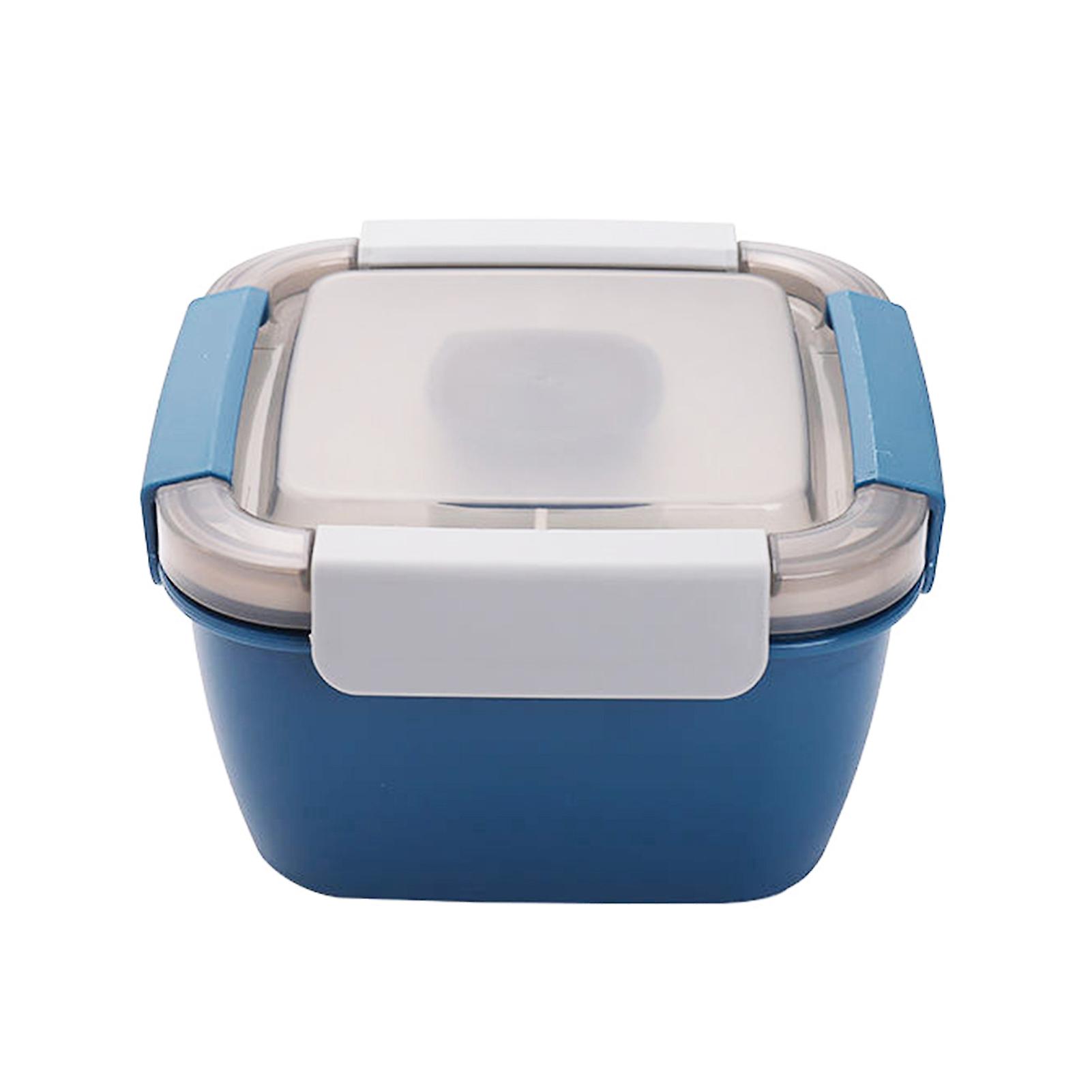 Double Layer Plastic Lunch Boxes Practical Reusable Lunch Box