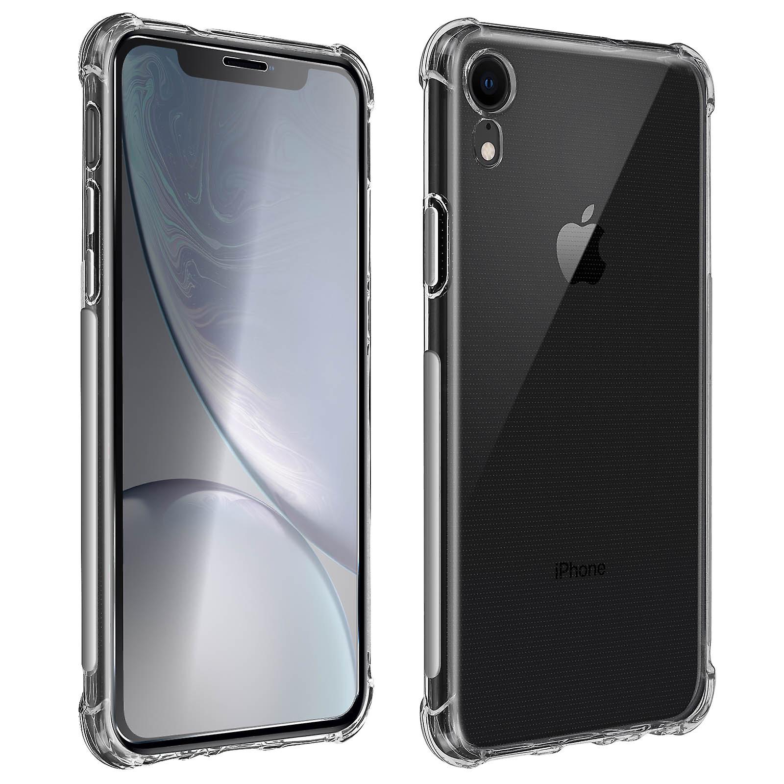 Pack de proteção para iPhone XR Capa flexivel + Pelicula em vidro temperado 9H