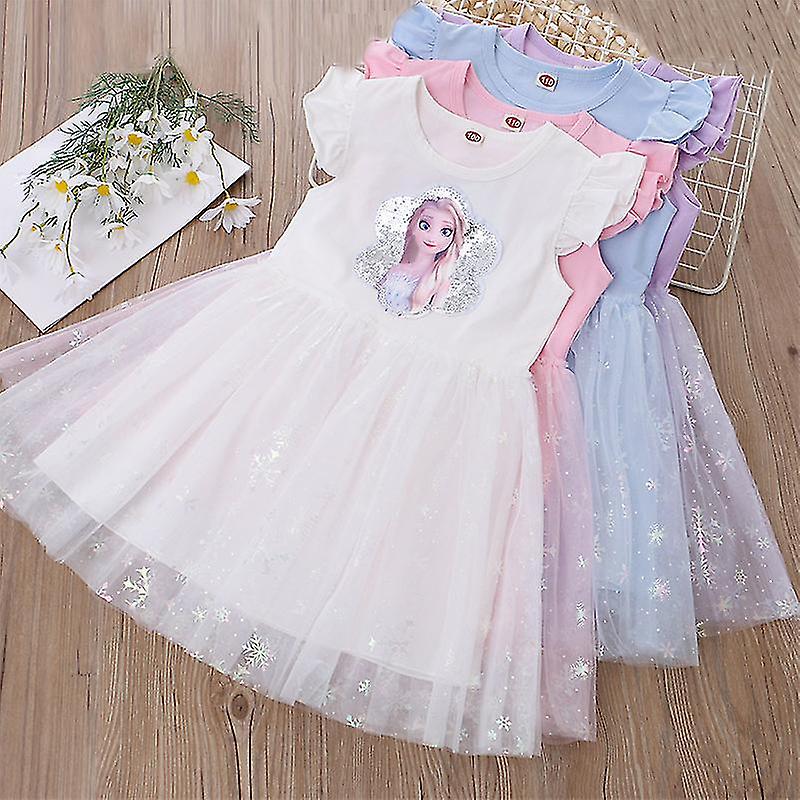 Princesa Elsa Tutu Vestido Tutu Frozen Kids Girl Frozen Queen Elsa