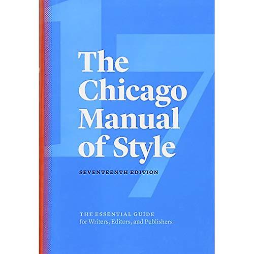 The Chicago Manual of Style