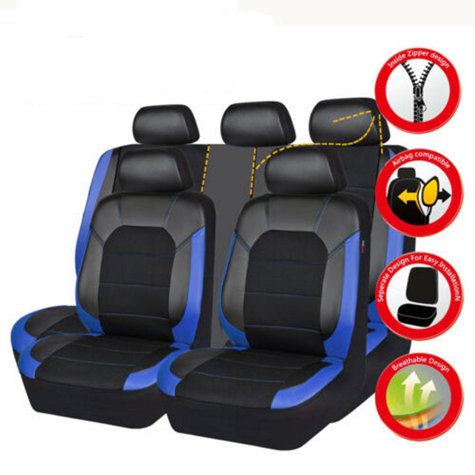 Coche para funda de asiento Esponja de algodón transpirable Protector de alfombrilla de cojín automático Universal