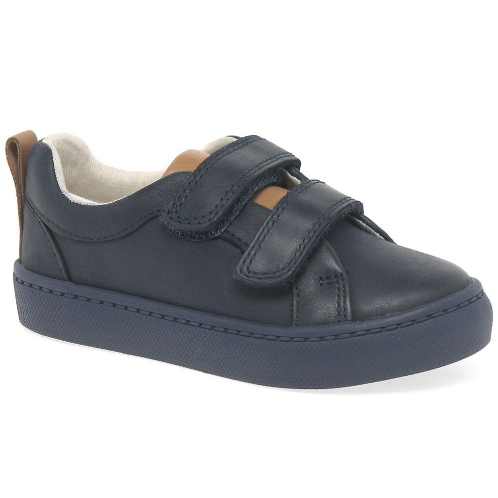 Clarks City Oasis Boys Infant Riptape Shoes