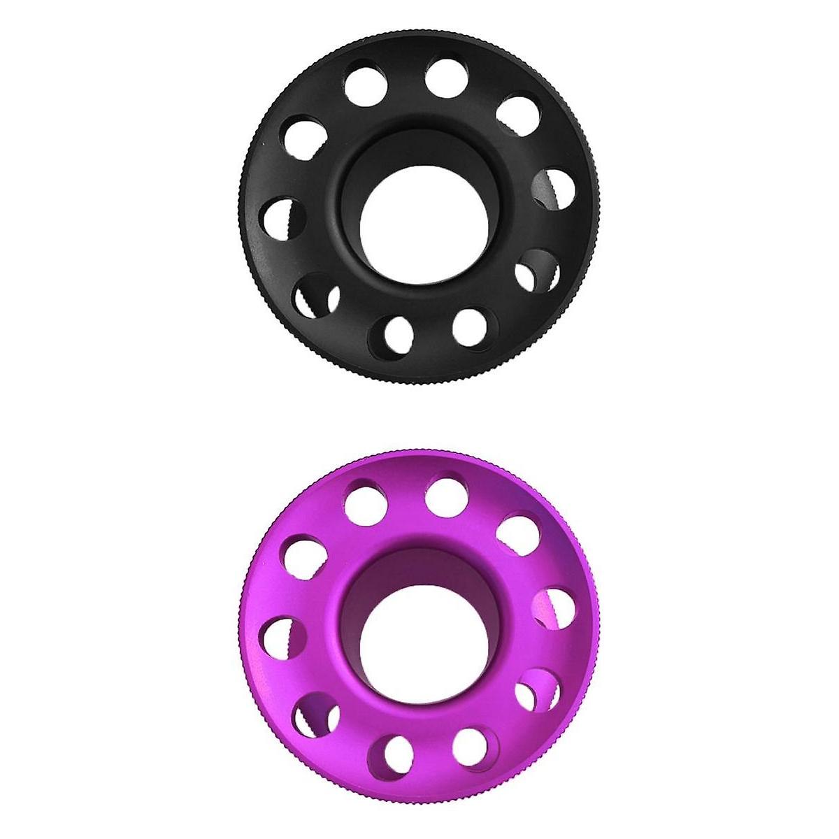 2Pcs Scuba Diving Blank Finger Tech Spool Dive Snorkeling Guide Line Reel