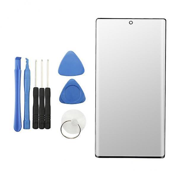 3xReplace LCD Screen Front Outer Glass for Samsung Galaxy Note 10 Plus Black