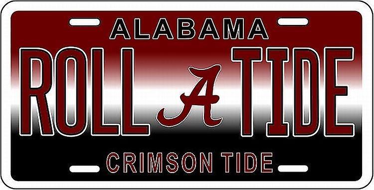 Alabama Crimson Tide NCAA "Roll Tide" License Plate
