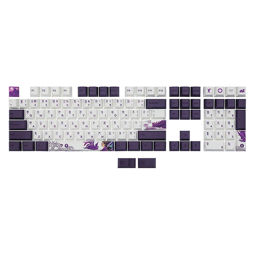 Cherry Profile Keycaps PBT Dye Sublimation Set for Mechanical Gaming Keyboard