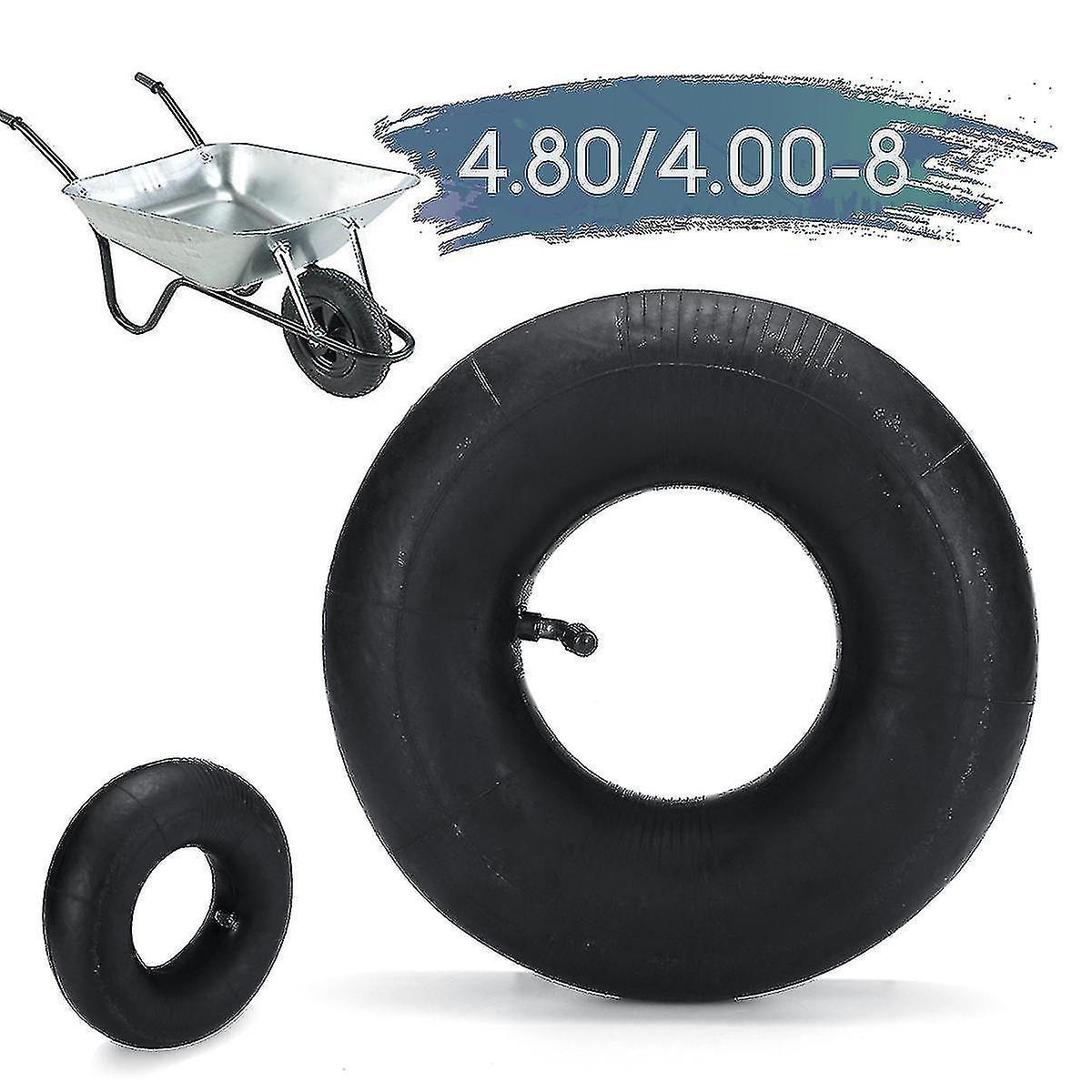 צינור פנימי 4.80/4.00-8 גלגל עגלה Innertube מכופף שסתום מריצה צמיג