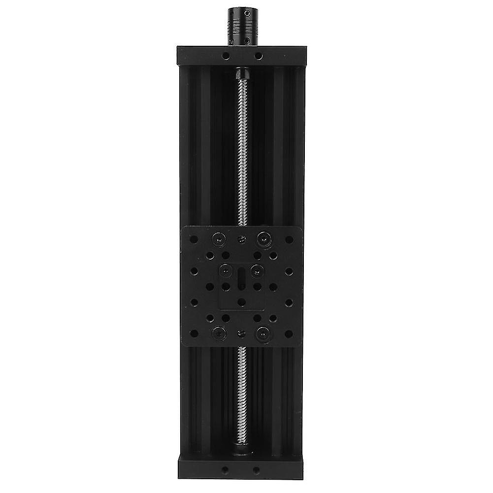 Screw Slide Linear Table Aluminum Alloy 3d Printer Engraving Machine Lead 2mm Black/silverblack 250mm