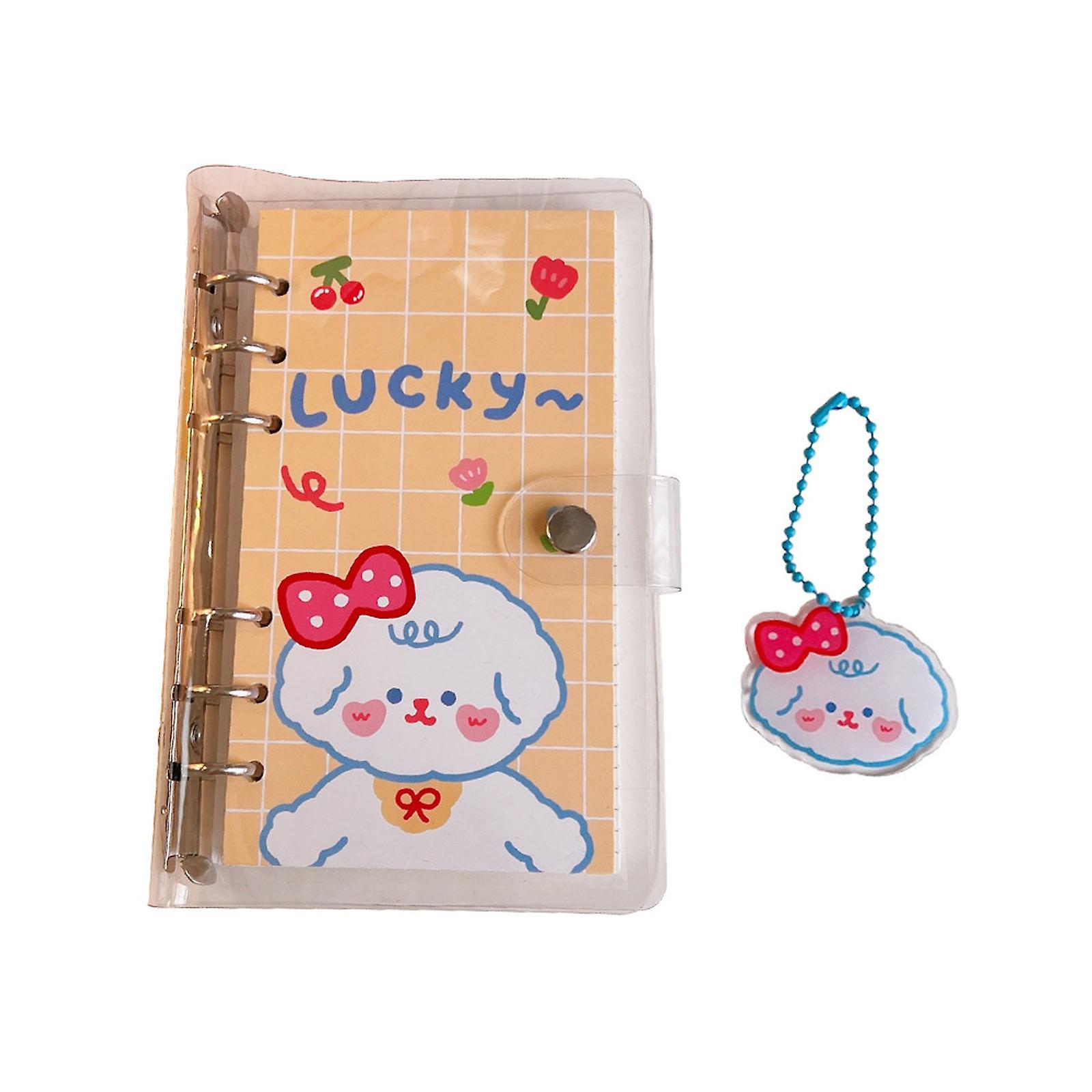 Leuke Pocket Diary Notebook Ink-proof Planner 6 Ring Binder Notepad 100 vellen