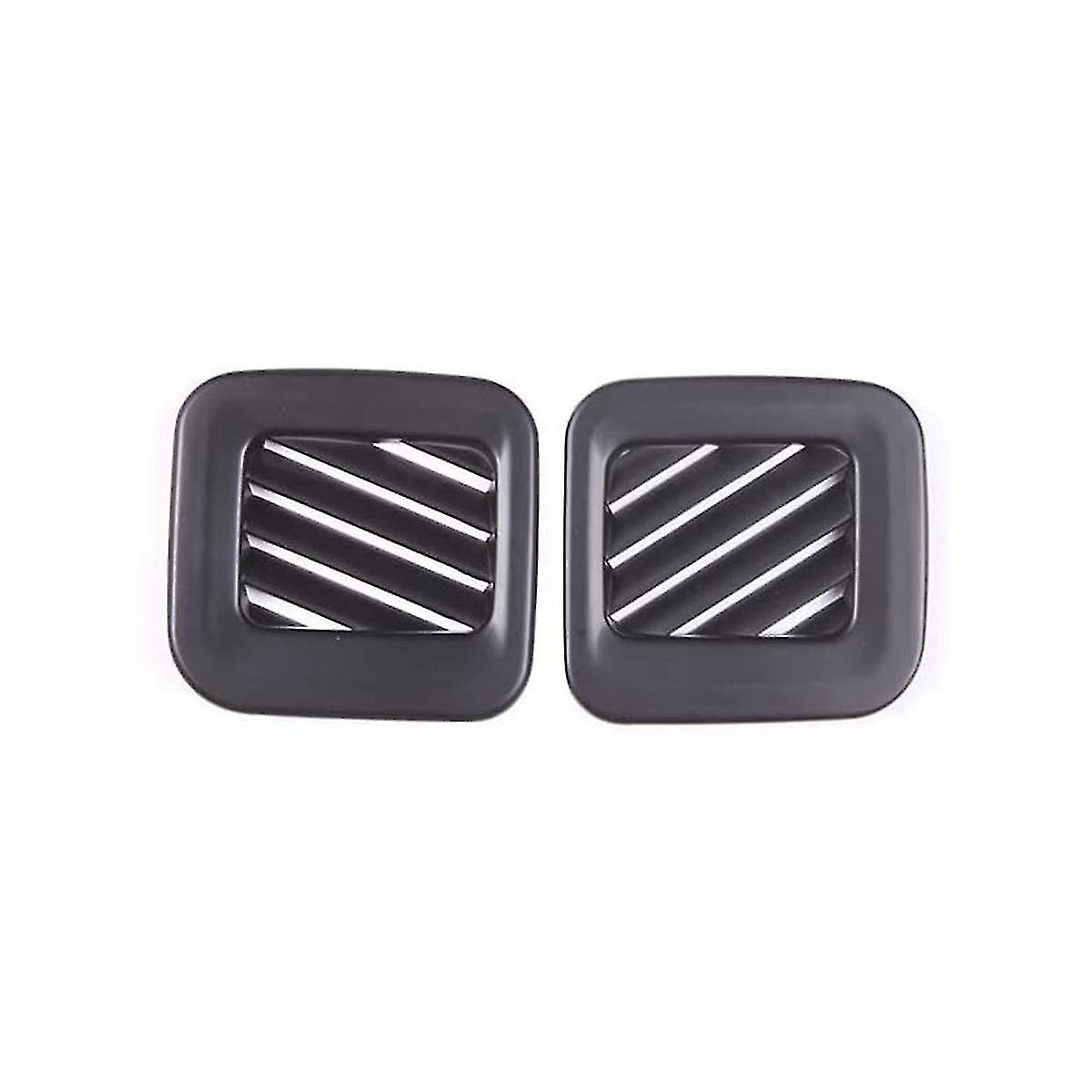 Car Center Console Dashboard Side Air Outlet Frame Cover Trim For 2022 2023 Accessories , Black