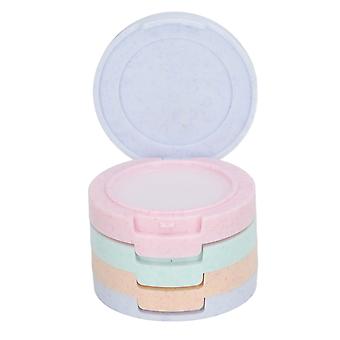 3.5g Perfume sólido 4 sabores Perfume de bálsamo de bolsillo refrescante portátil de larga duración para mujeres y hombres