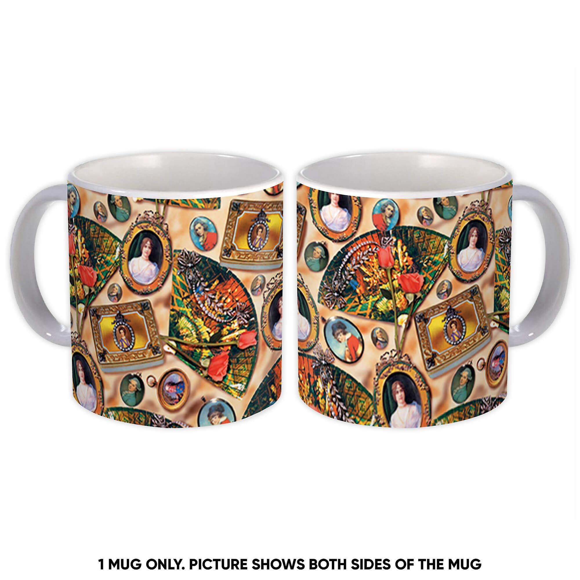 Gift Mug: Brooch Fan Retro