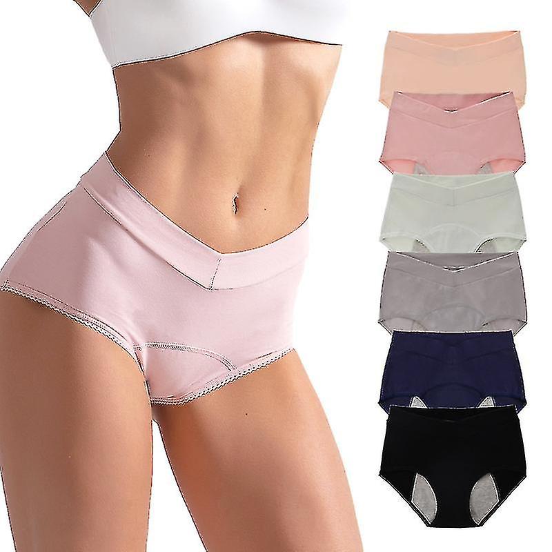 Incontinenza urinaria Biancheria intima di cotone mestruale a prova di perdite assorbimento