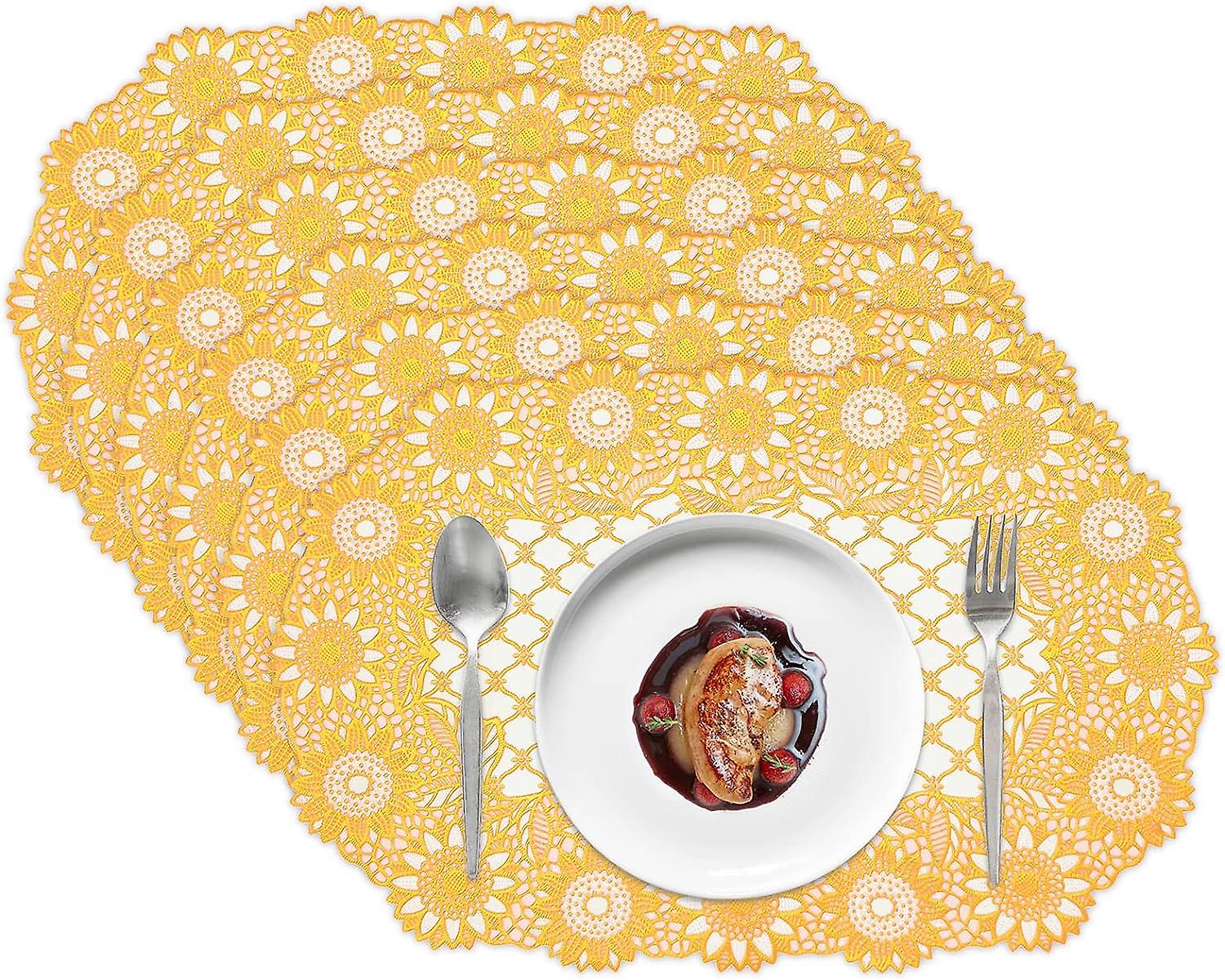 Lot De 6 Sets De Table, Sets De Table, Sets De Table Pour Table  Dner, Sets De Table Dors Pour Table De Cuisine