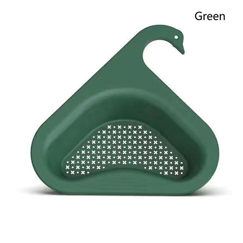 Large Drain basket Kitchen Drain Basket Triangle Drain Rack Leftover Filter Sink