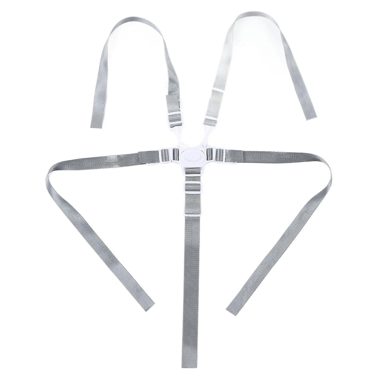 Baby High Chair Straps 5 Points Stable Support Harness Safety Strap Belt for Stroller