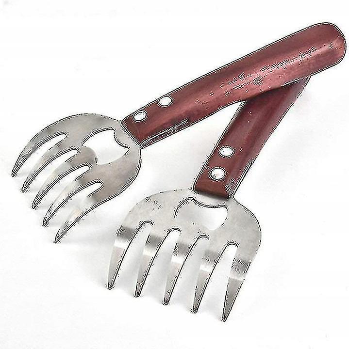 Meat Separator Meat Separator Kitchen Utensils Fork 2 Pieces Meat Separator Red