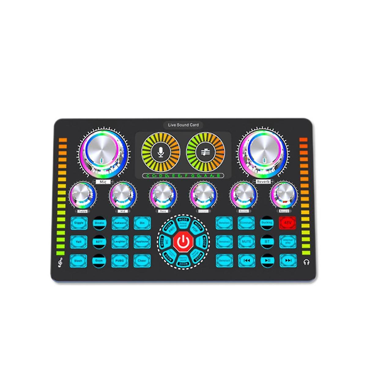 Sound Studio Record Sounard Tooth Microph Mixer Ch Streaming Sou