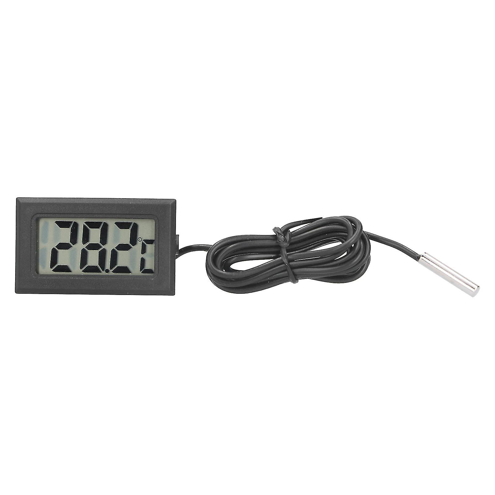 Built-in electronic thermometer, mini waterproof digital thermometer for outdoor