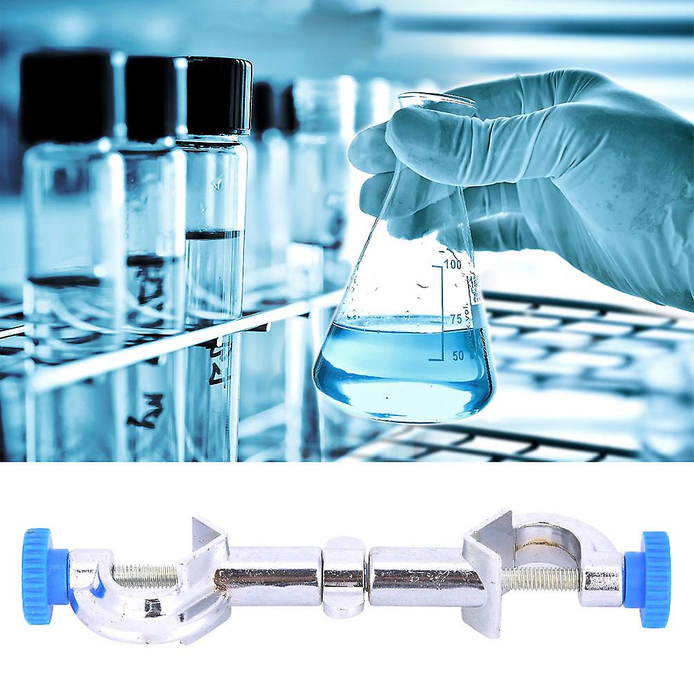 Lab Zinc Alloy 360° Adjustable Direction Right Angle Clip Laboratory Tools Experiment Equipment