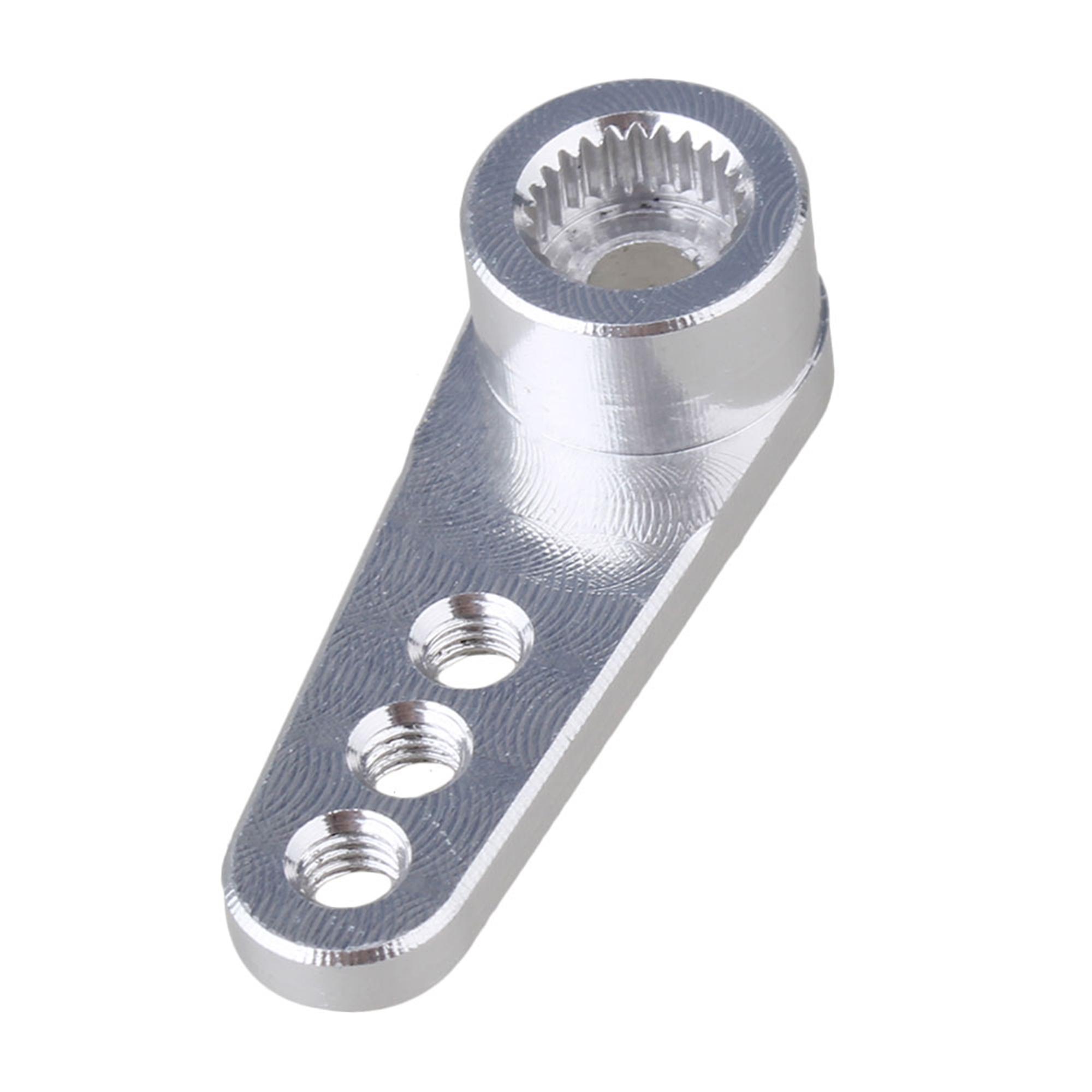 N10086s Upgrade Parts 25T Servo Horn Arm for RC1:8 1:10 Model Car Silver
