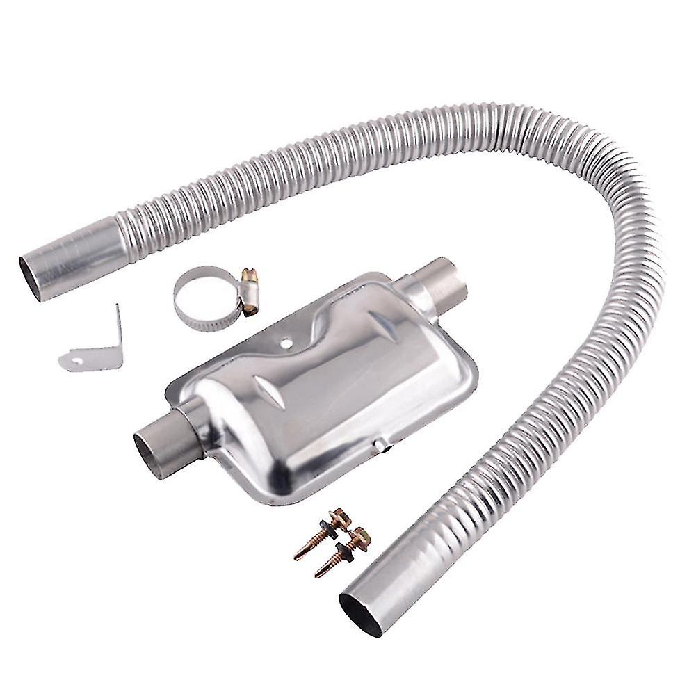 Generator Exhaust Pipe Freely Expanded Muffler Kit Pipe Silencer Kit Suitable For Parking Air Heater Including Exhaust Pipes And TY