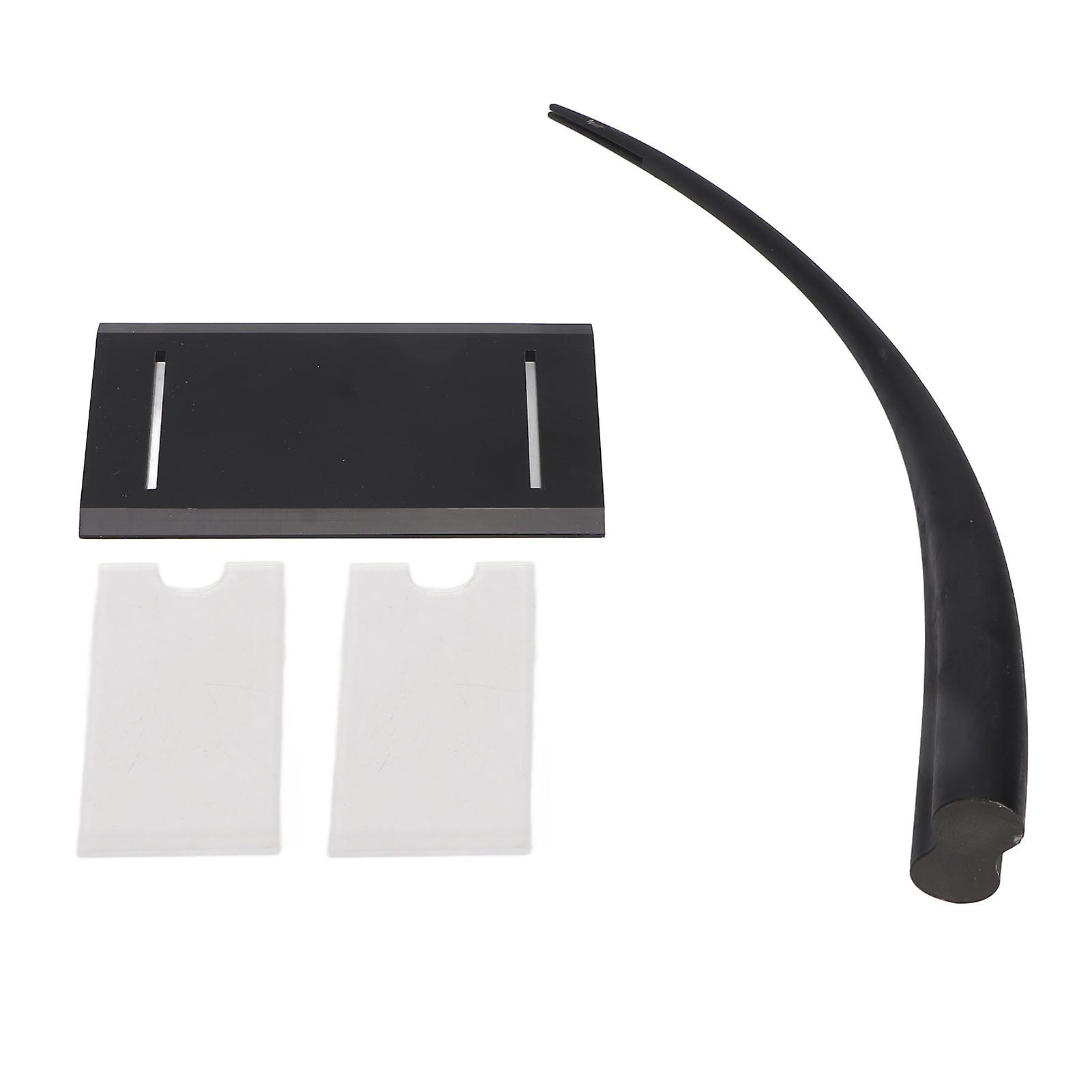 Large Eyelash Teaching Diaplay Model Thicken Flat Buttom Double Tip Training Demonstration Tool with Base