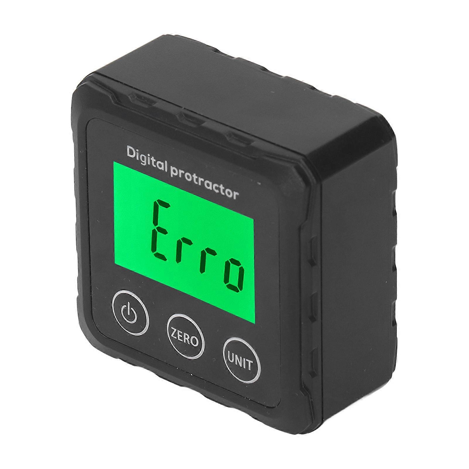 Digital Angle Finder Mini LCD Level Angle Gauge Protractor Inclinometer Measurement Tool with Magnetic Base 