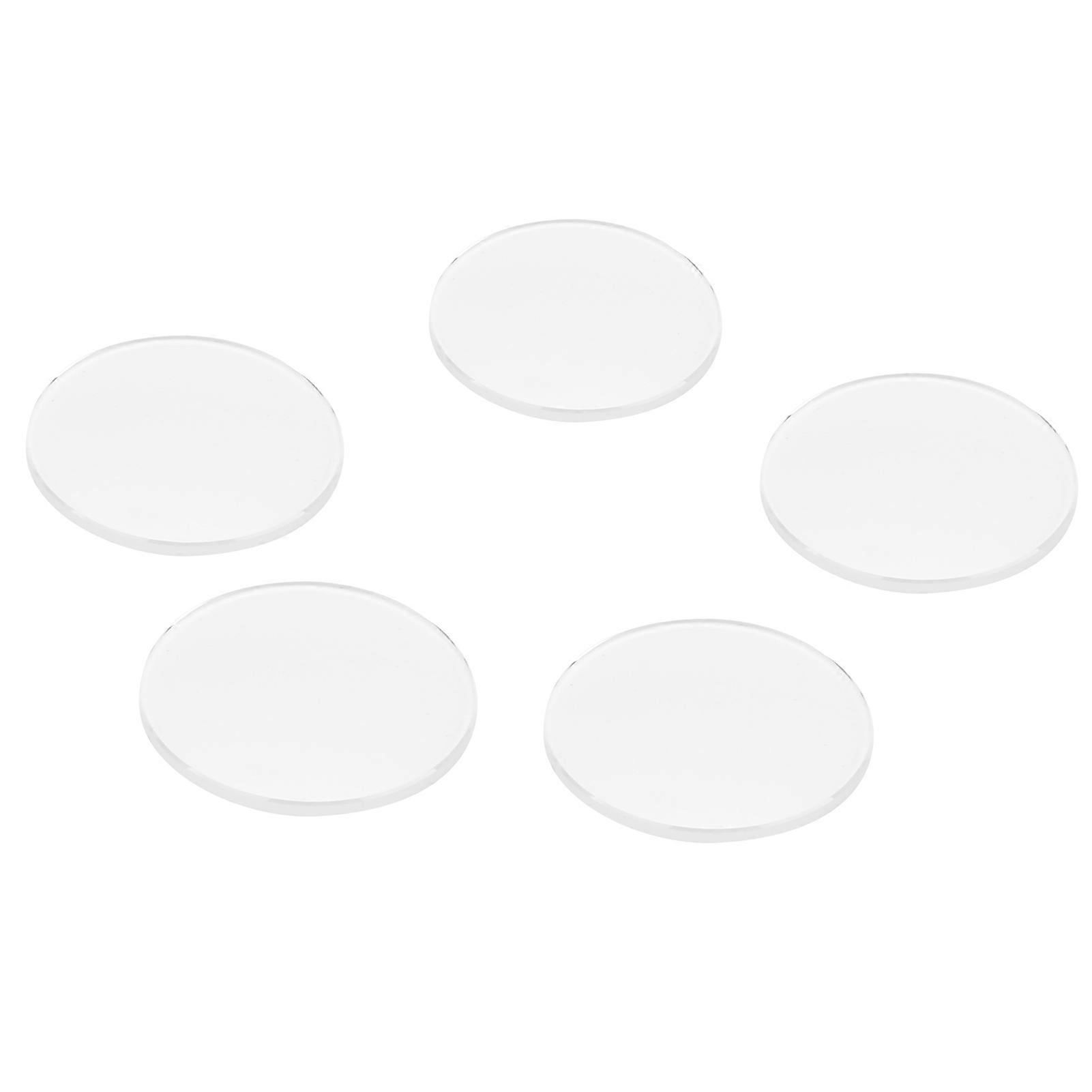 5PCS 25.5mm〜27.5mmダブルドーム型時計クリスタルレンズガラス交換部品ツールAB