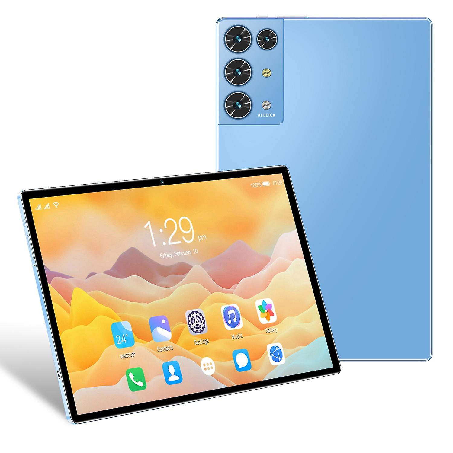 Tablet 8GB+256GB 10.1 inch Screen 5G Calling 10-Core MTK6797 Processor 128GB Expandable Memory Large
