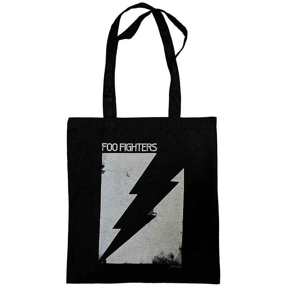 Foo Fighters Lightning Logo Tote Bag