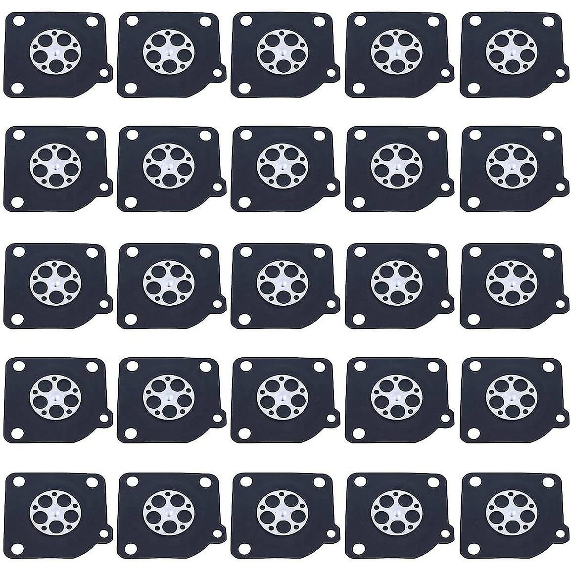 A015006 Carburateur Diaphragme 25pcs Pour Zama C1-m2b C1s-e1 C1s-e2 C1s-h4a C1s-h4b C1s-h4c C1s-h8 C1s-
