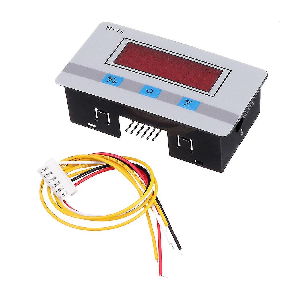 Trigger Frequency Counter Module Accumulator 6-bit Red Digital Tube Display Pnp Npn Signal Trigger Dc/ac 5v-27v