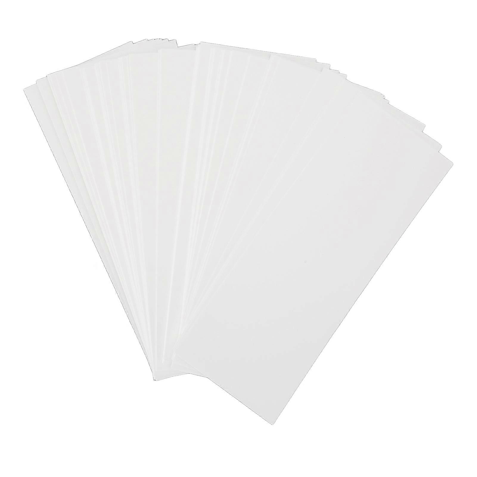 100 قطعة من البطاقات متعددة الأغراض سميكة DIY أنيقة بسيطة ورق البطاقات البريدية دعوات الحفلات بطاقات المعايدة سجلات القصاصات 16x6cm / 6.3x2.4in ، 3