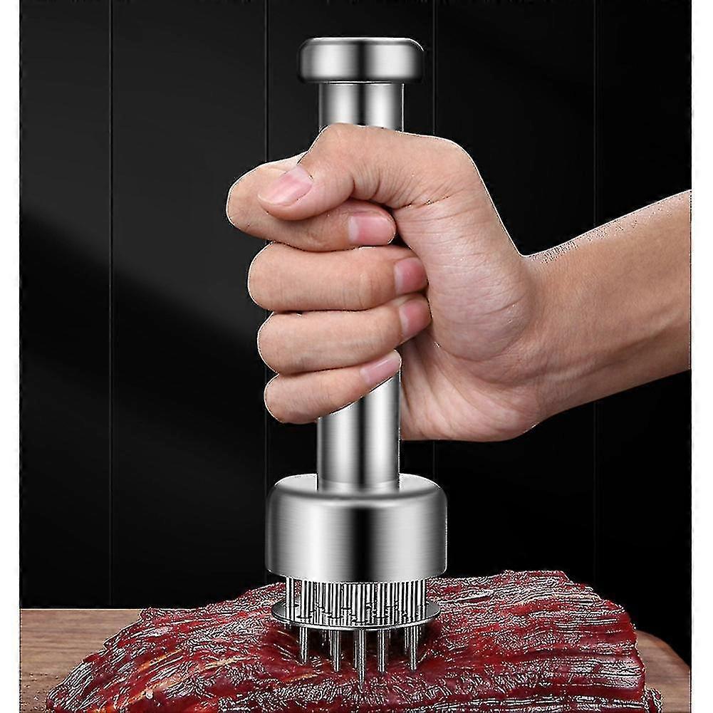 Kitchen Meat Tenderizer Tool Stainless Steel Steak Hammer Needle
