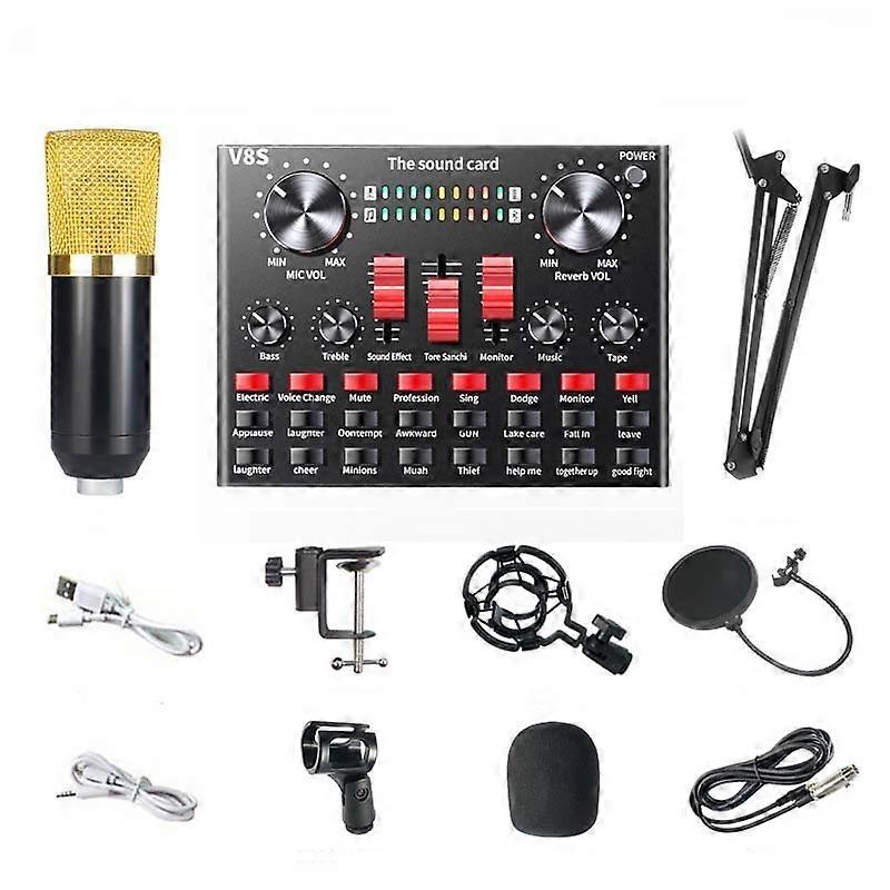 Scheda audio V8S, specifica: V8S + Golden Net BM700 Set V8S + Golden Net BM700 Set