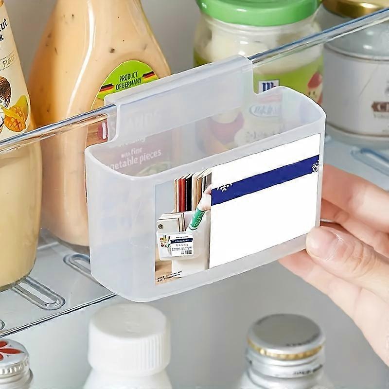 Space-Saving Wall-Mounted Storage Bin - No-Drill Easy Install - Versatile Organizer for Kitchen, Bathroom, and Office